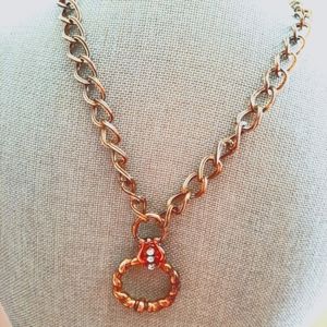 Vintage Chunky Chain Necklace